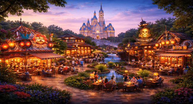 Themed Restaurants Inside Shanghai Disneyland Park