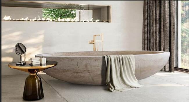 Installing a Travertine Bathtub in Your Home
