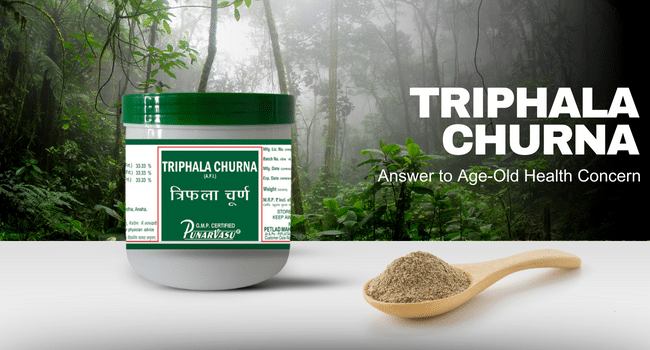 Triphala Churna: Ayurveda’s Answer to Age-Old Health Concerns