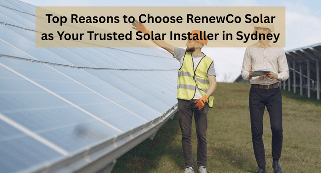 Trusted Solar Installer