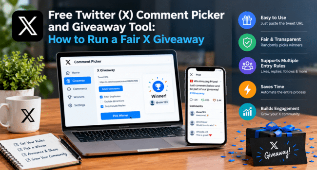 Twitter (X) Comment Picker