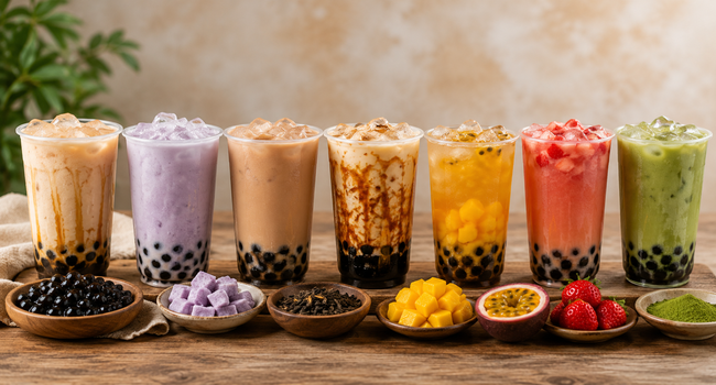 Types of Boba Tea