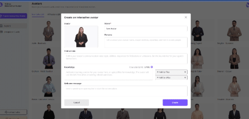 Vidnoz Interactive Avatar