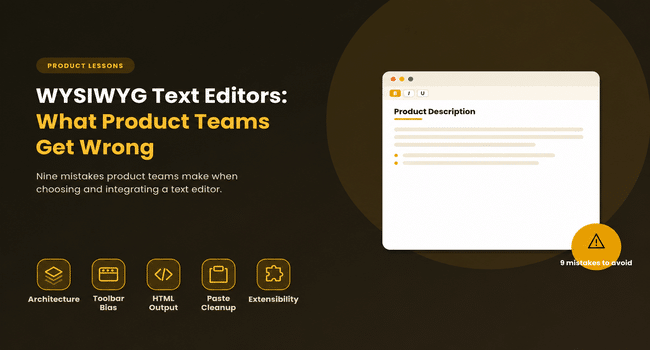 WYSIWYG Text Editors