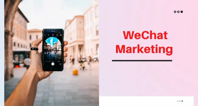 WeChat marketing