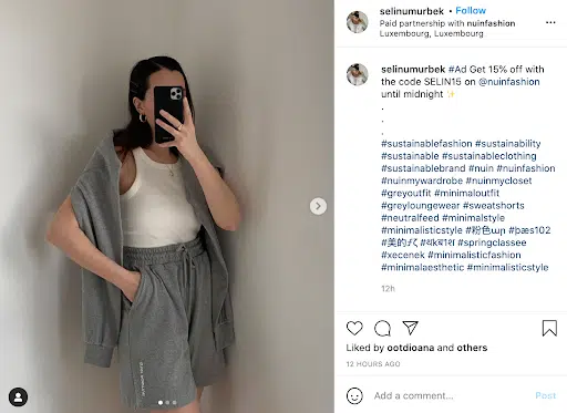 Working with Instagram influencers