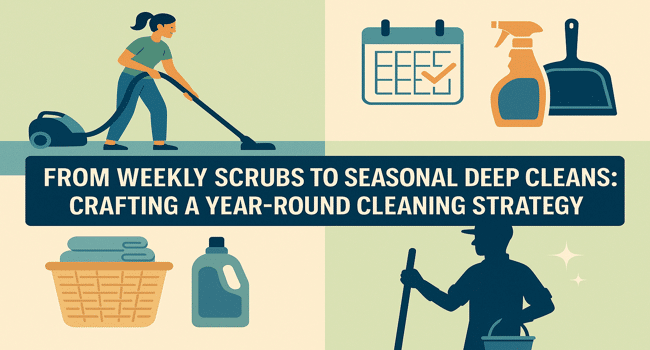 Year-Round Cleaning Strategy