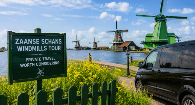 Zaanse Schans Windmills Tour