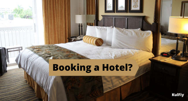 booking a hotel