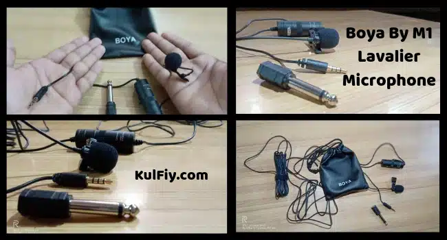 boya by m1 lavalier microphone