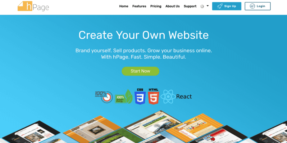 hpage-free-website-builder