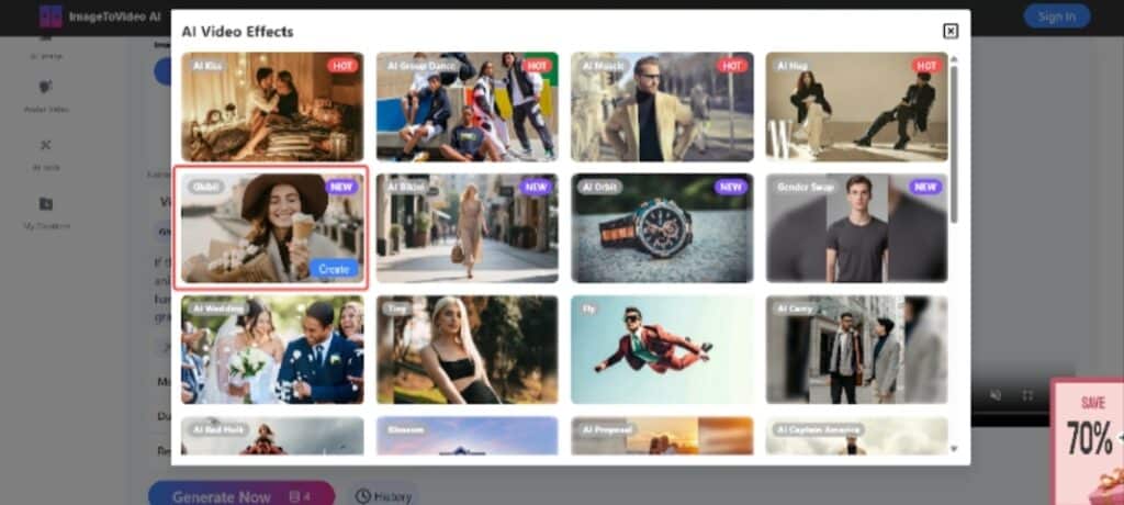 convert photo to video AI free online