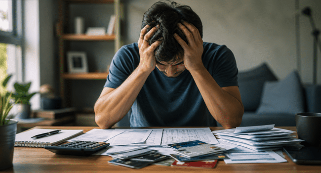 debt warning signs