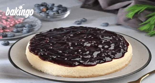 eggless blueberry cheesecake recipe