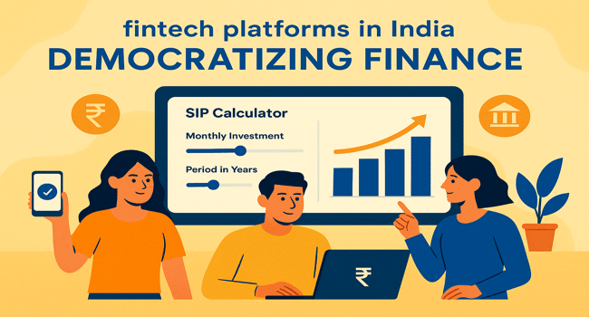 fintech platforms in India