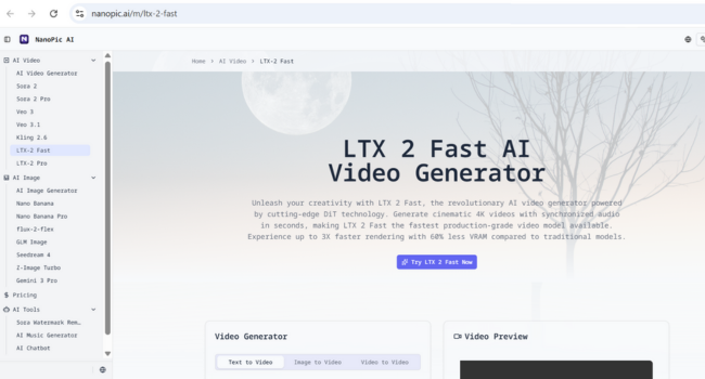 ltx-2-Fast Model Dashboard