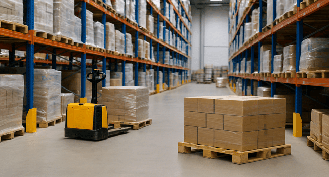 pallets in e-commerce logistics