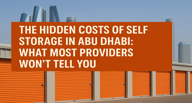 self storage in Abu Dhabi