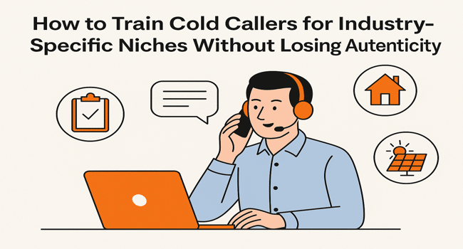 training cold callers for industry-specific niches