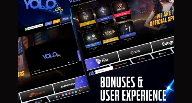 Yolo247 online casino and sports betting homepage